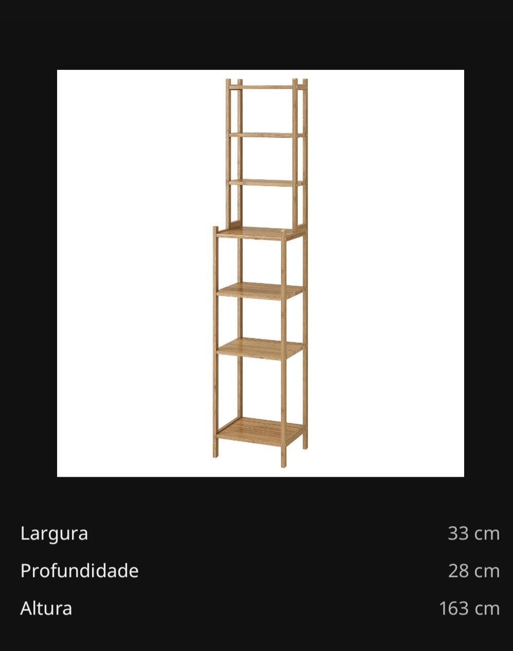 Móvel de casa de banho ikea
