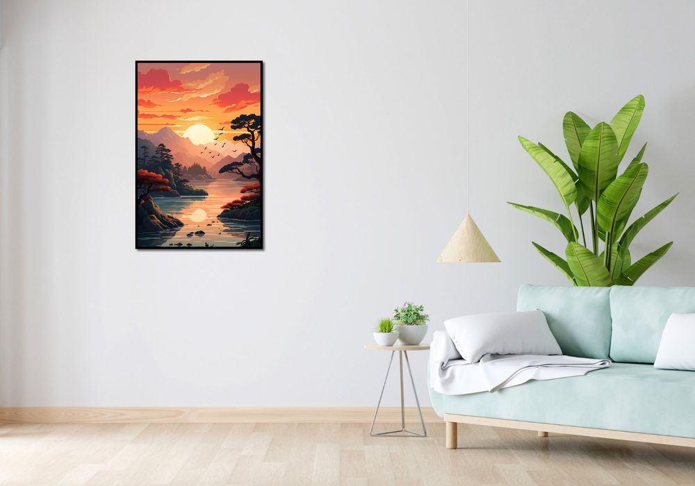 Plakat 61x90,5cm Złoty Zachód