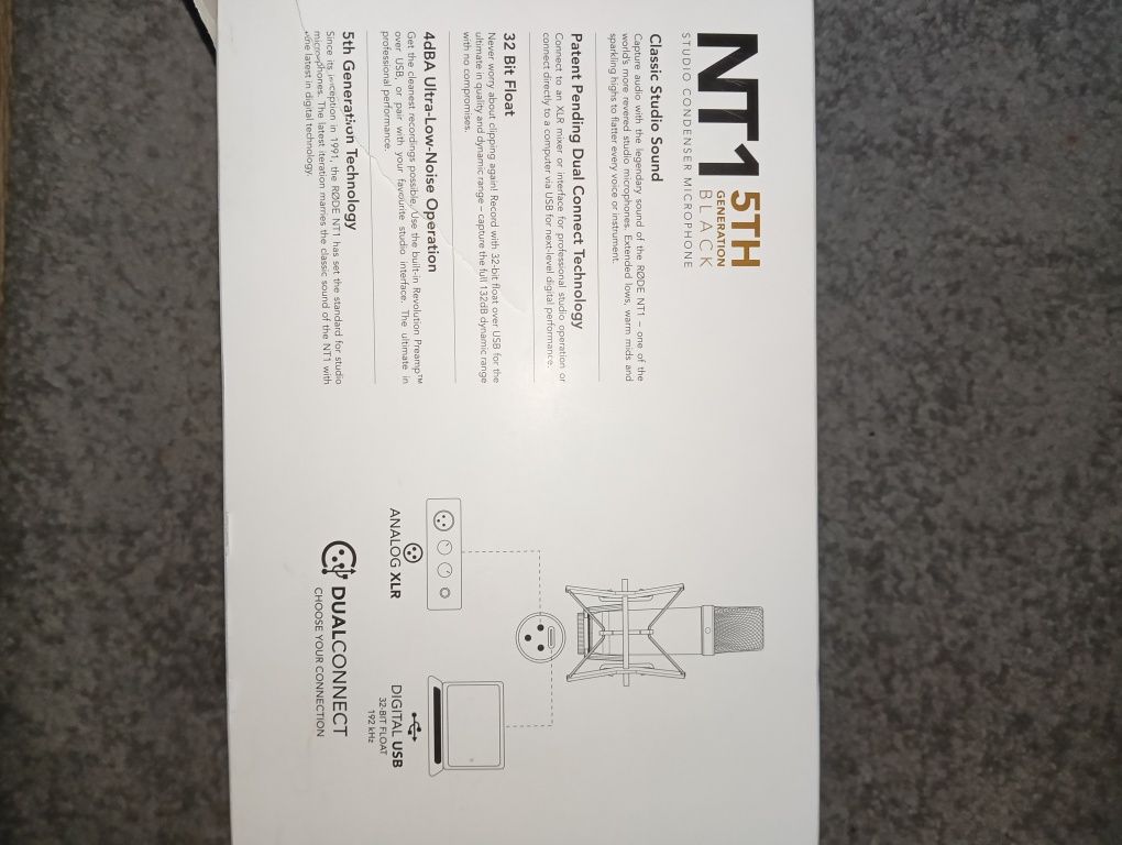 Mikrofon RODE NT1 5th Generation Kardioidalny
