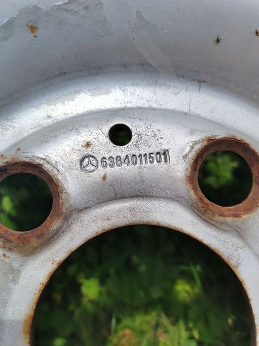 Felgi stalowe Mercedes 15 cali 5x112