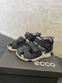 Шкіряні босоніжки сандалі Ecco Mini Stride Sandal 23 р хлопчику сині