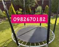Батут дитячий  Sky Jump 140,  183см 252см 312см 374см