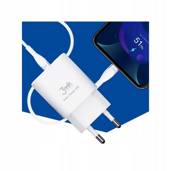 Ładowarka 3Mk Hyper Charger 20W White
