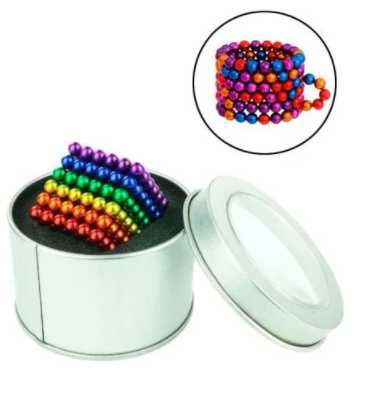 Неокуб конструктор головоломка, магнитные шарики, цветной