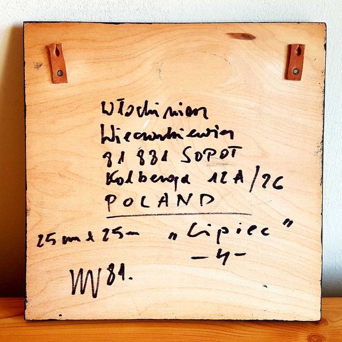 UNIKAT Rzeźba - płaskorzeźba LIPIEC Włodzimierza Wieczorkiewicza