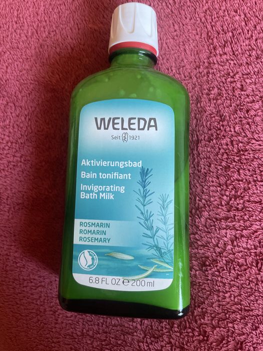 Weleda молочко для ванни з розмарином