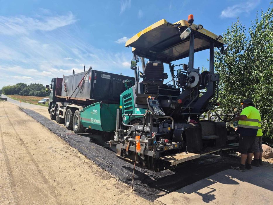 Asfalt Remont Nawierzchni Asfaltowej Układanie Masy Frezowanie