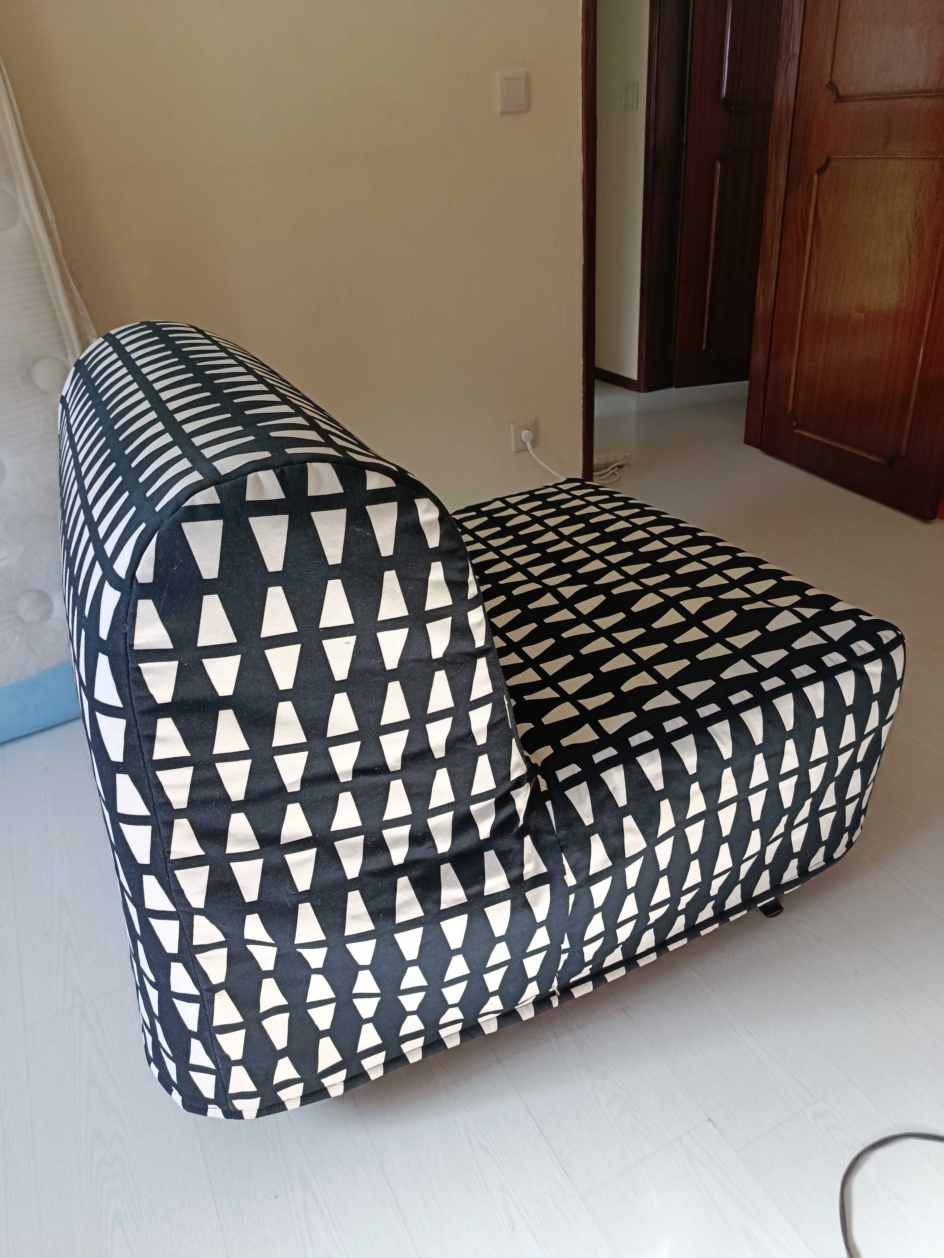 Poltrona-cama IKEA LYCKSELE LÖVÅS nova