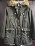 Kurtka zimowa parka F&F 44 futro