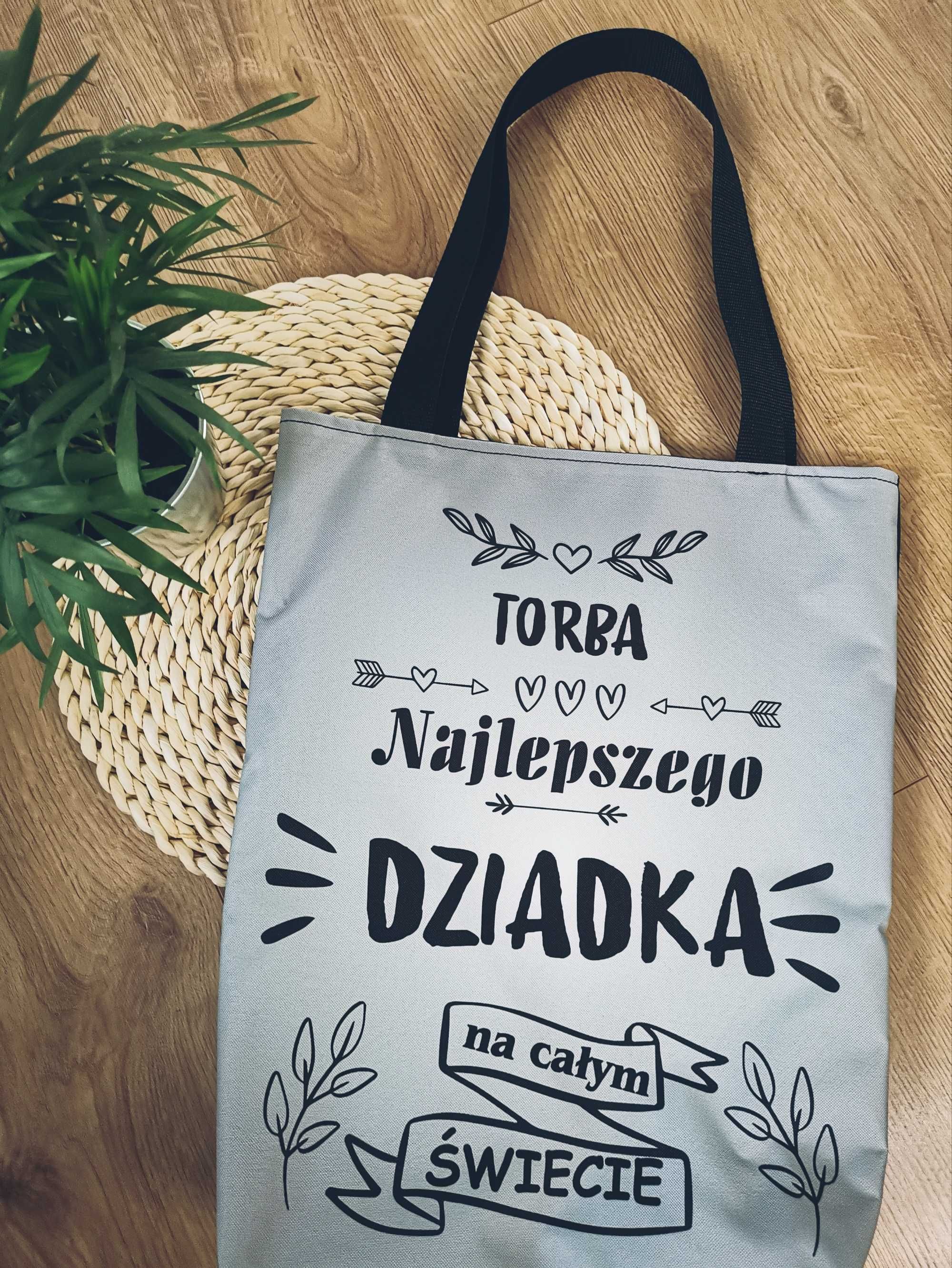 Torba Shopperka dla dziadka Dzień Babci i Dziadka