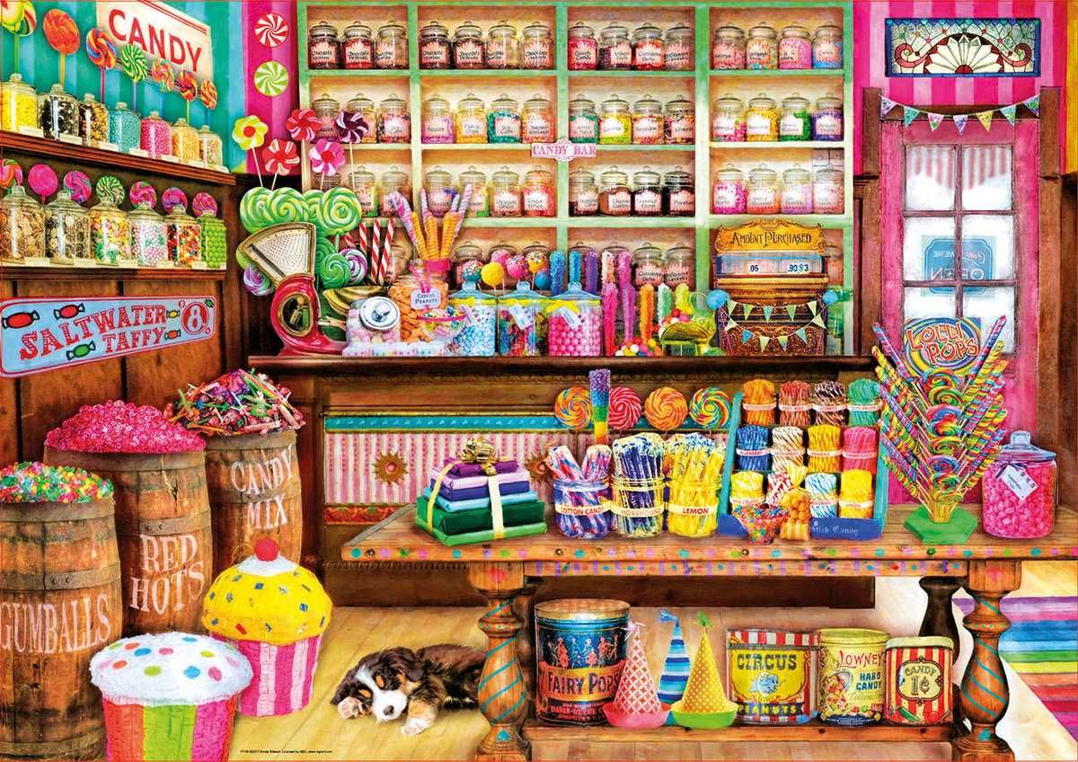 Puzzle Educa 1000 Candy Shop
