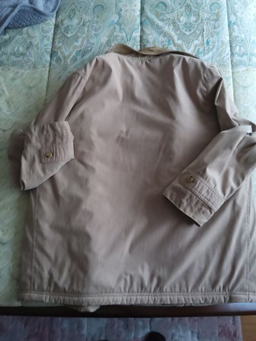 Blusão de Homem XL bege acolchoado