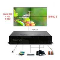 Magic Box P/ 4 TV'S em 1 ecran gigante