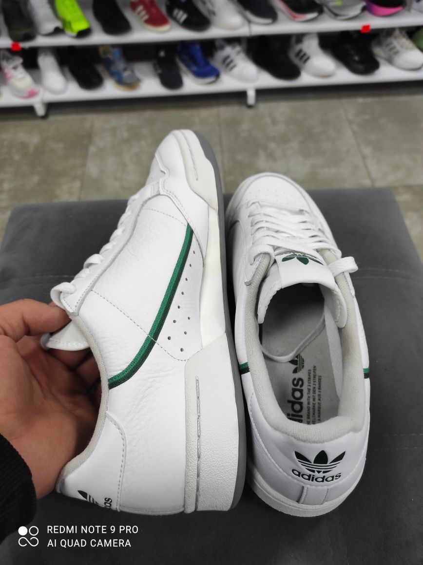 ОРИГІНАЛ 100% Кросівки Adidas Continental 80 White EF5990 44 2/3