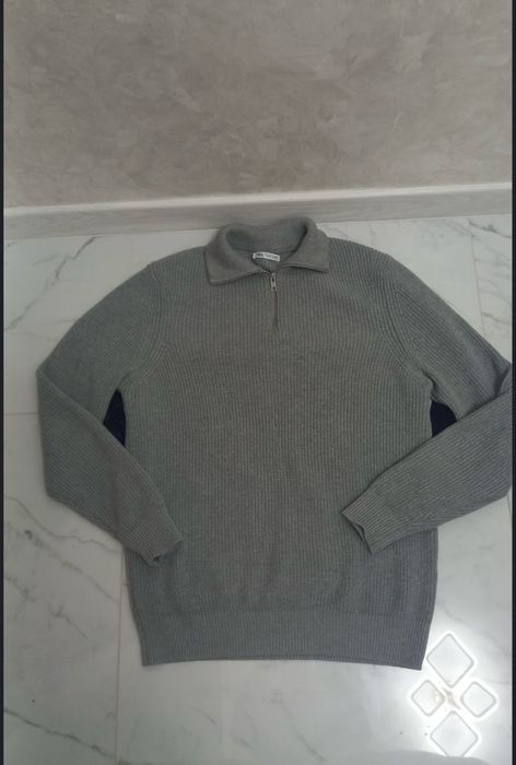 Продам світшот напівзамок Zara, сірий!!!