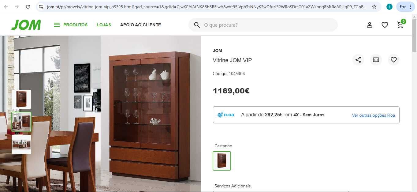 Conjunto Moveis de sala