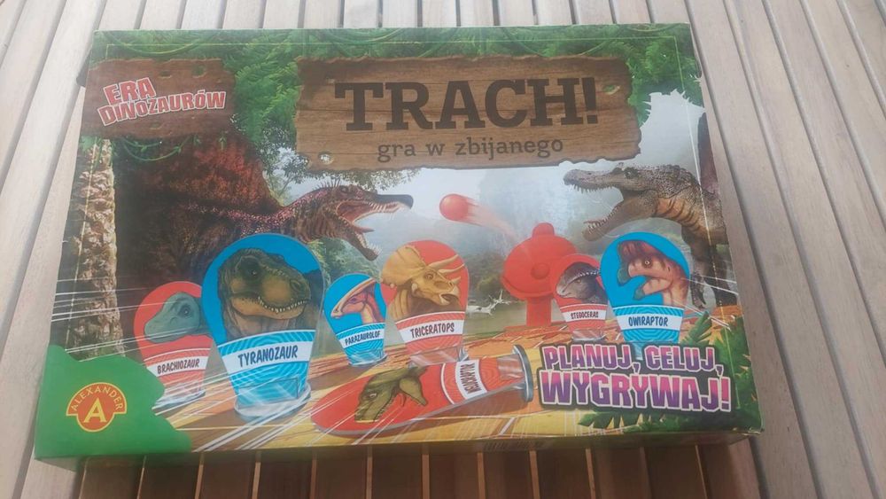 TRACH - gra w zbijanie dinozaurów dla przedszkolaka