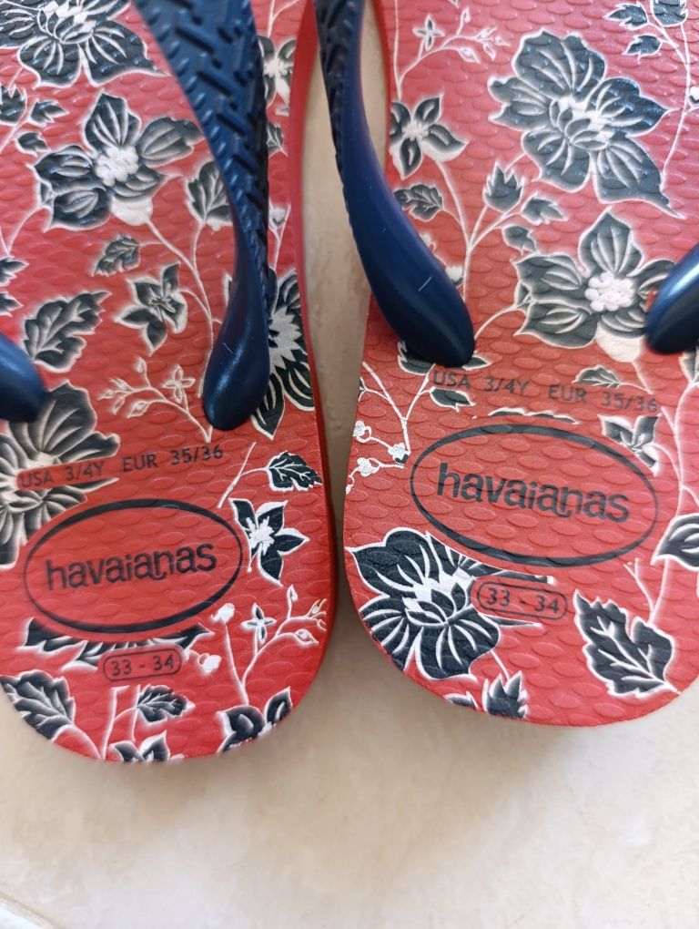 HAVAIANAS ORIGINAIS, usadas uma vez a um excelente preço !!!