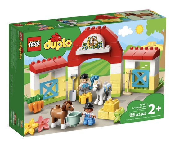LEGO DUPLO Конюшня и уход за пони (10951)