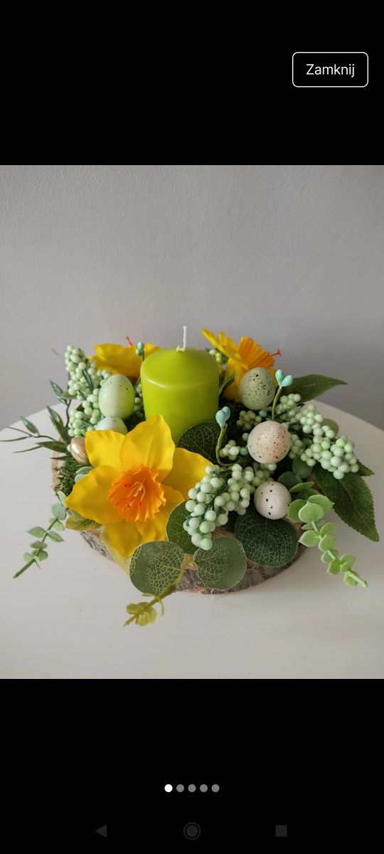Stroik wielkanocny handmade