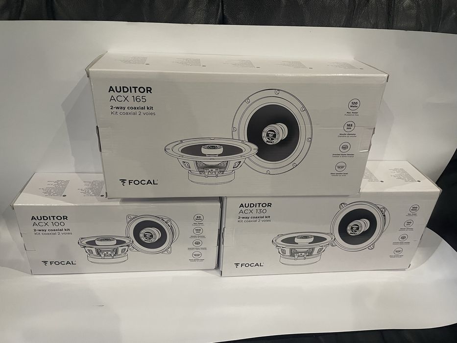 Автоакустика Focal 10,13,16 см