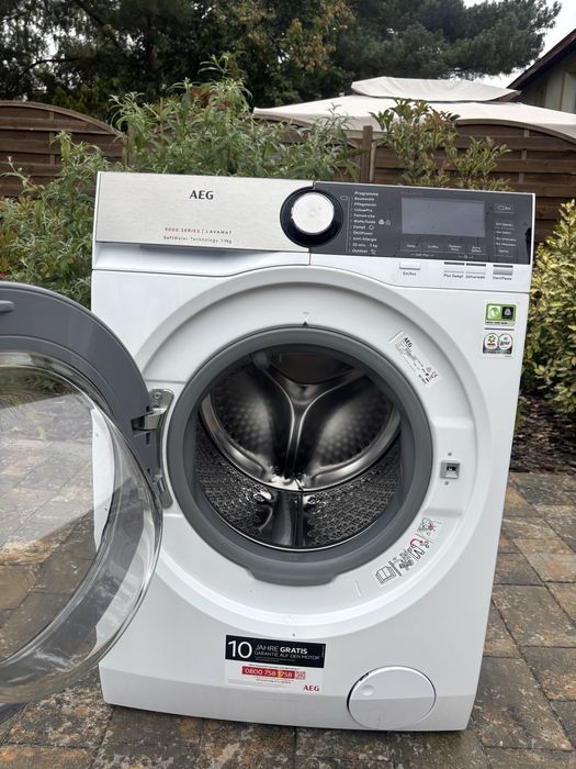 Pralka AEG 9000 Series – 9 kg, 1400 obrotów/min, 60x60 cm