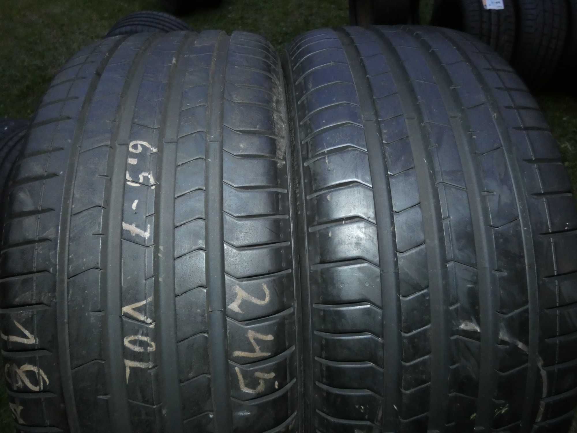 245/35/20 PIRELLI p zero PNCS 7,5mm jak nowe, para z 18r.