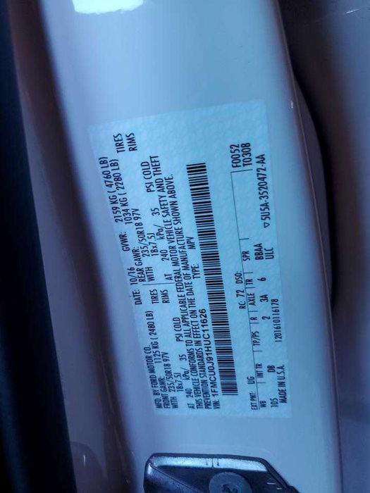 2017 Ford Escape Titanium 2.0