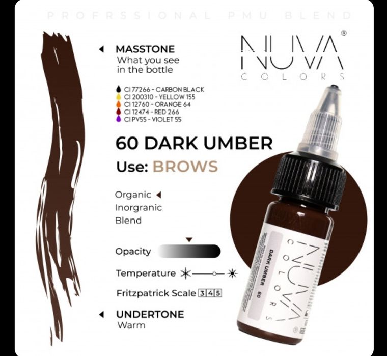 25€ Pigmentos sobrancelhas micropigmentação microblading