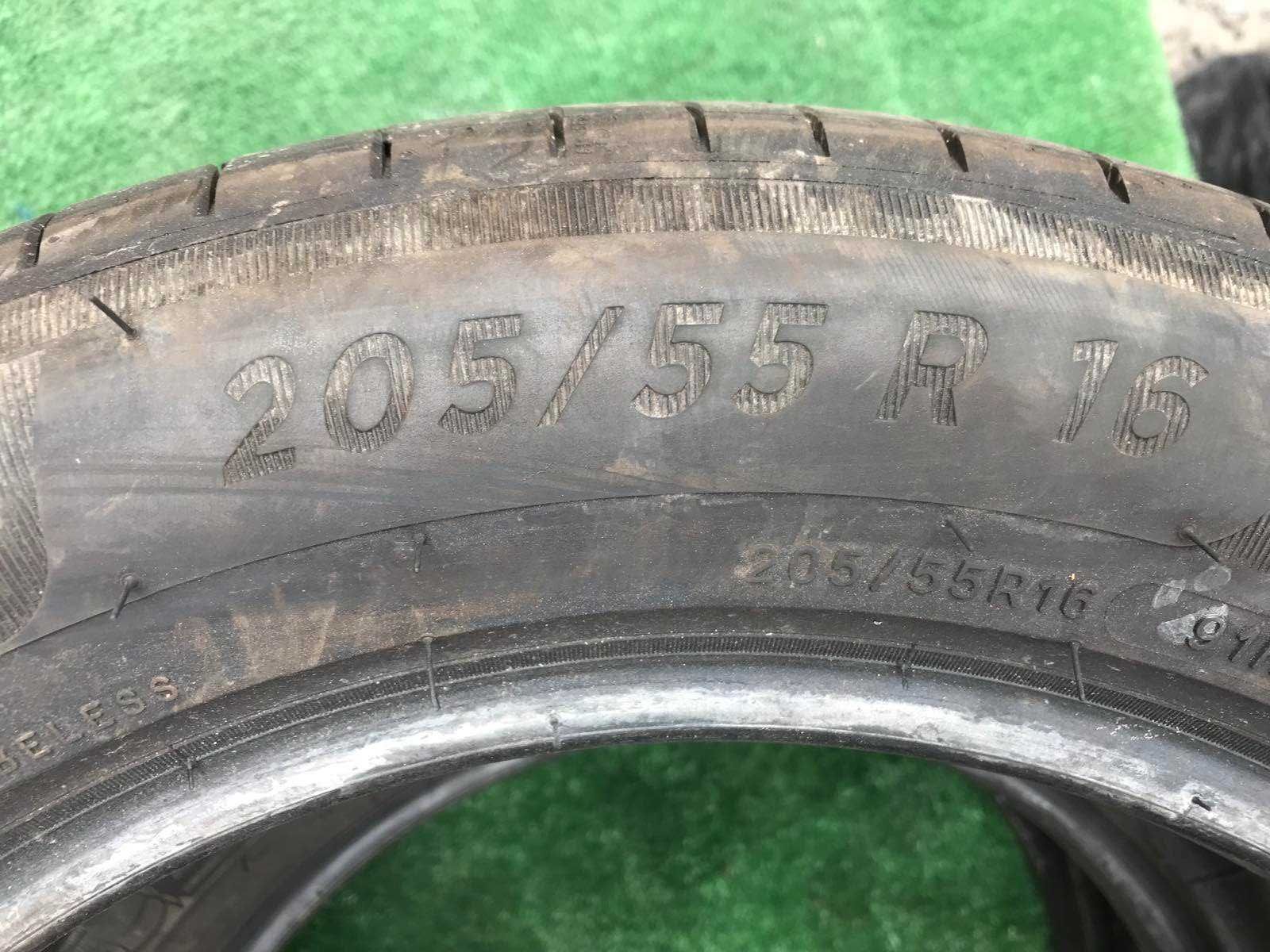 Шини Michelin 205/55r16 Пара літо б/у склад Оригінал