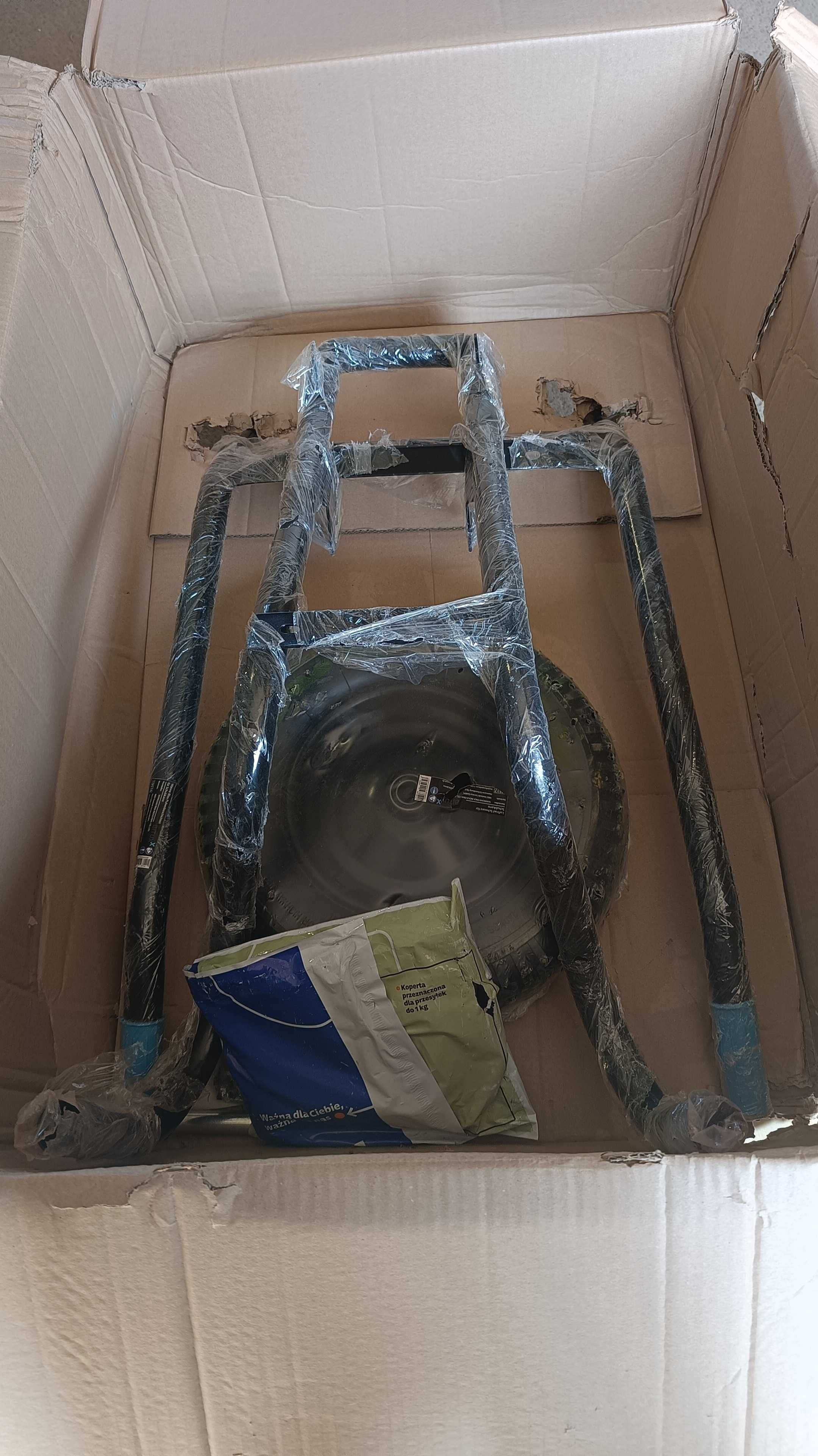 Taczka Budowlana do Ogrodu Powystawowa jednokołowa do 250 kg