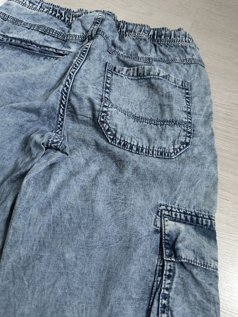 Spodnie chłopięce jeansowe 152