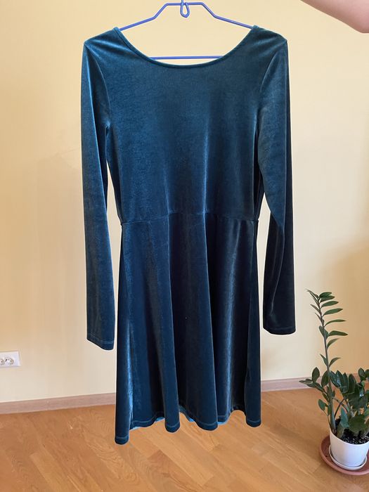Велюрове плаття S-M