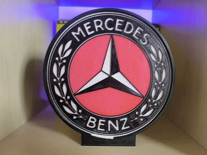 Luminária LED Mercedes-Benz Logo 1926/1933