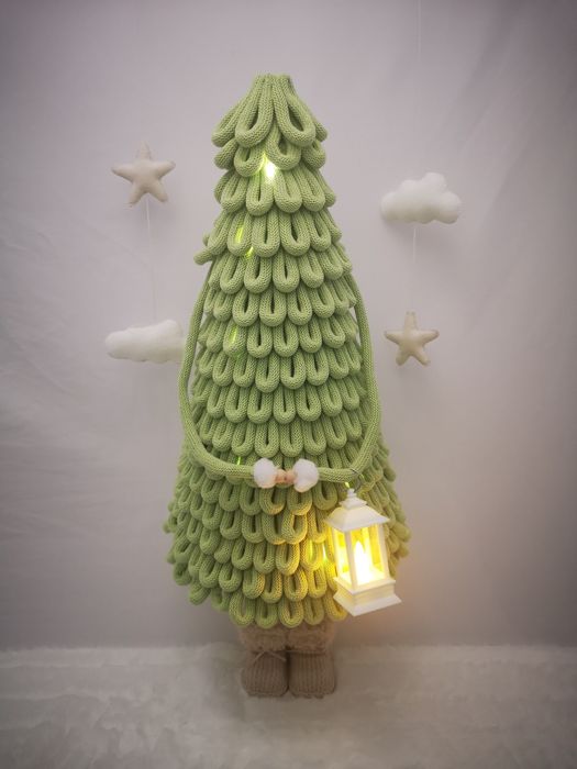 Choinka 58 cm pistacjowa