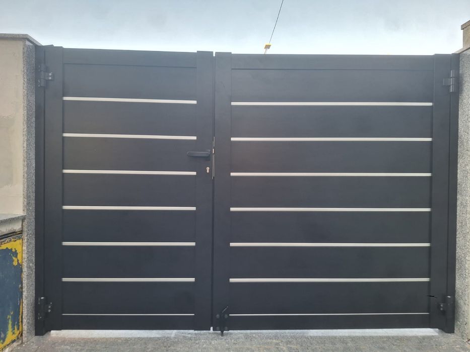 Portões e Vedações em Alumínio lacado