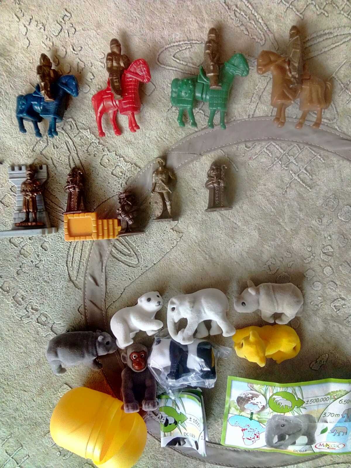 Коллекция киндер игрушки