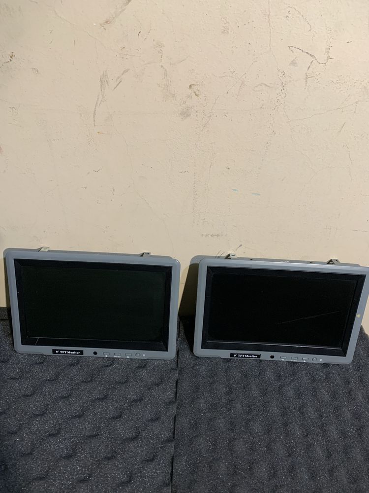 Monitores para Carro - Encosto de cabeça Universal de 9'' TFT LCD AUTO