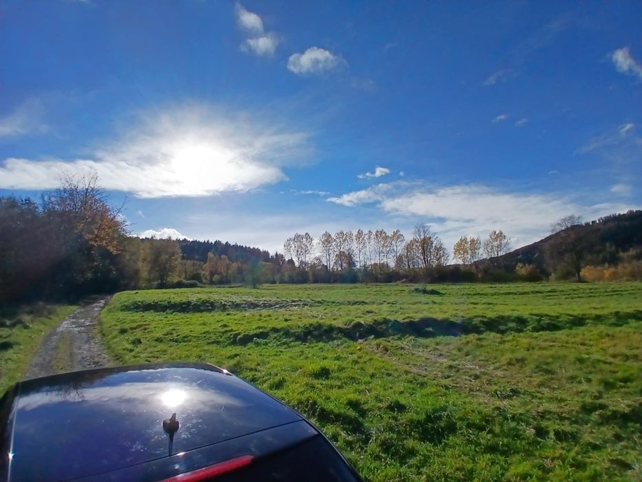 Działka rolna w górach.