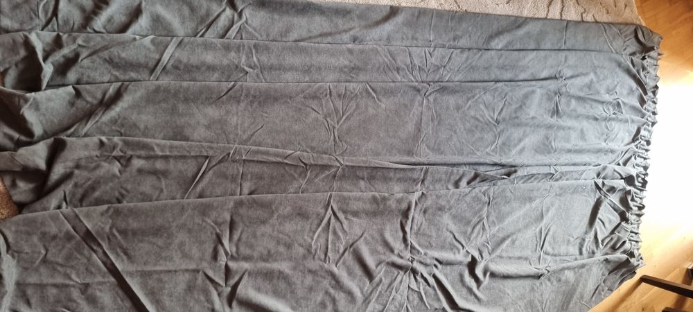 Nowe Zasłony Eurofirany , szare 200x260