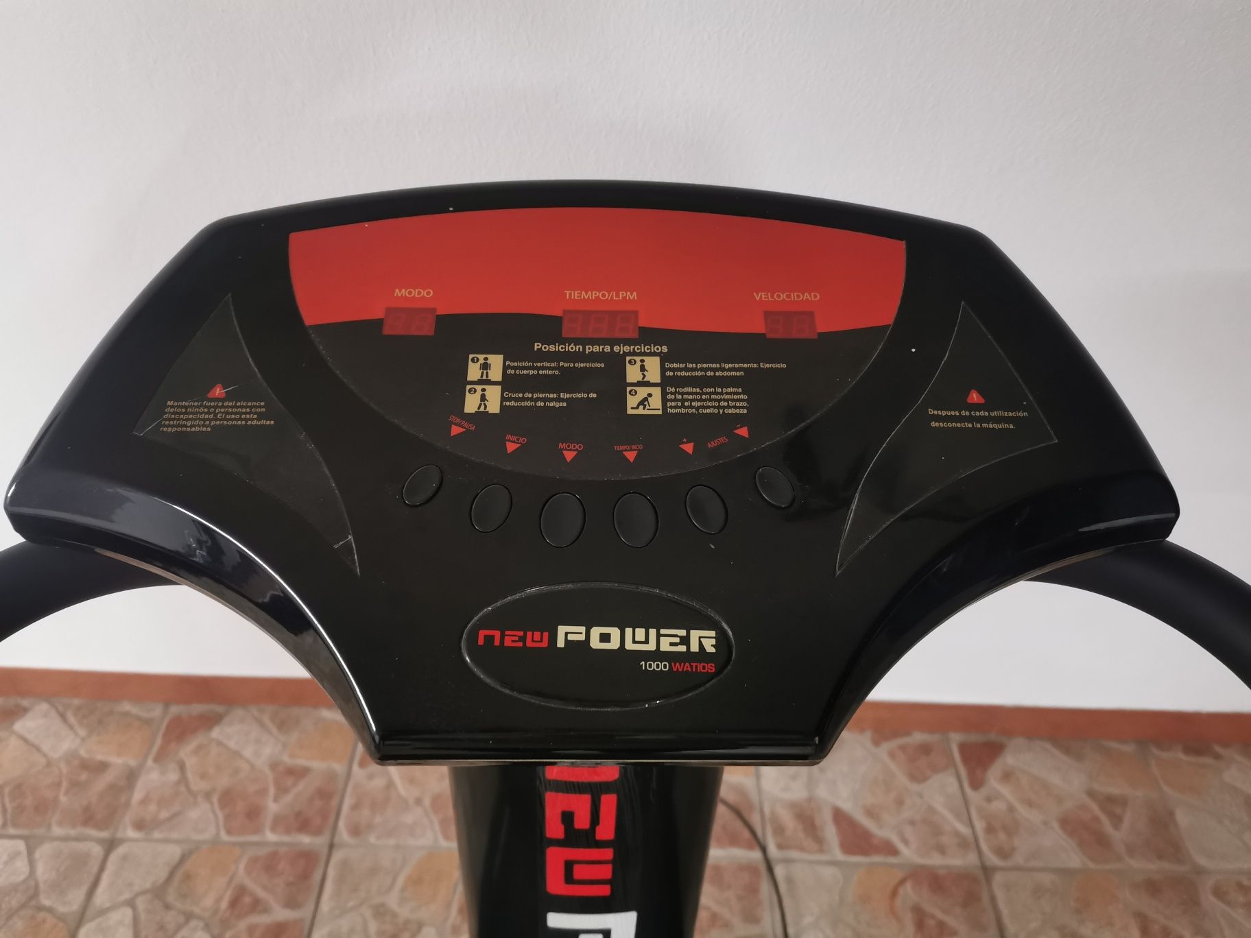 Plataforma vibratória New Power