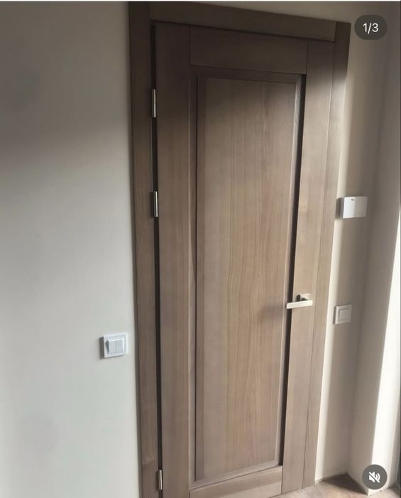 Двері з масиву дуб, ясен та вільха під замовлення