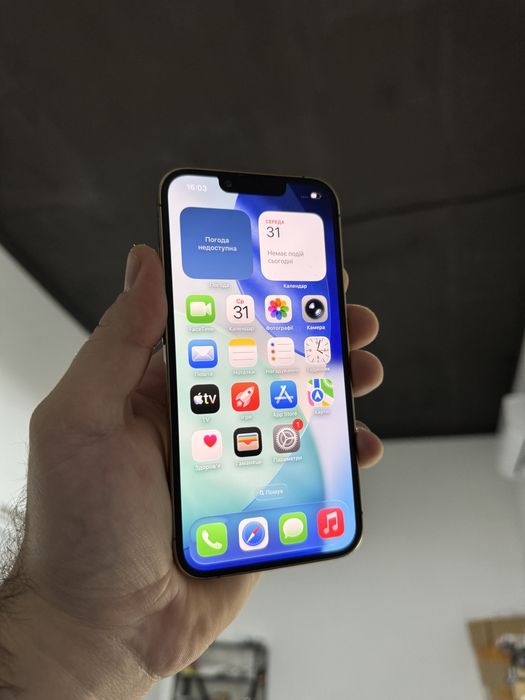 Apple iphone 13 Pro 128 gb gold 100% айфон про