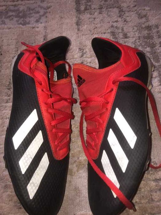 Korki Adidas x 38, 24 cm czarne