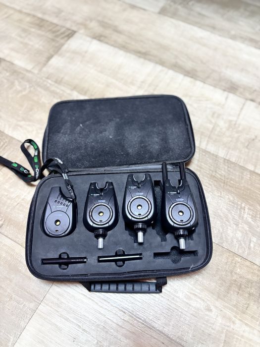 Набір електронних сигналізаторів клювання Carp Pro D-Carp WT 3+1