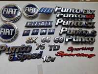 PUNTO Fiat emblemas logos simbolos legendas novos
