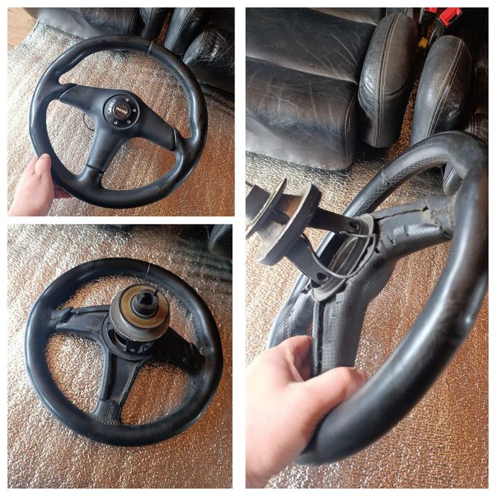 Руль шкіряний фірми МОМО від Alfa Romeo 33