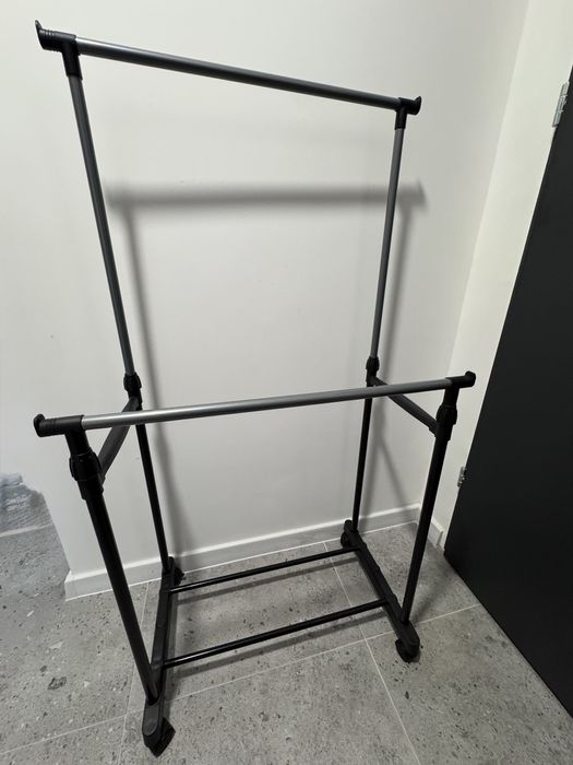 Wieszak podwójny wolnostojący