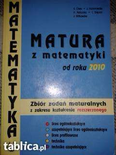 MATURA z matematyki, Zbiór zadań maturalnych 2010