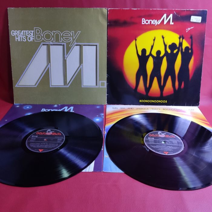Boney M - Вінілові платівки.Альбоми,хіти.1976/77/78/79/80/81/84/86/93
